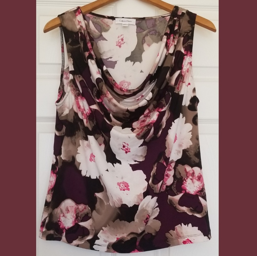 Calvin Klein Sleeveless Blouse 🍁🍂